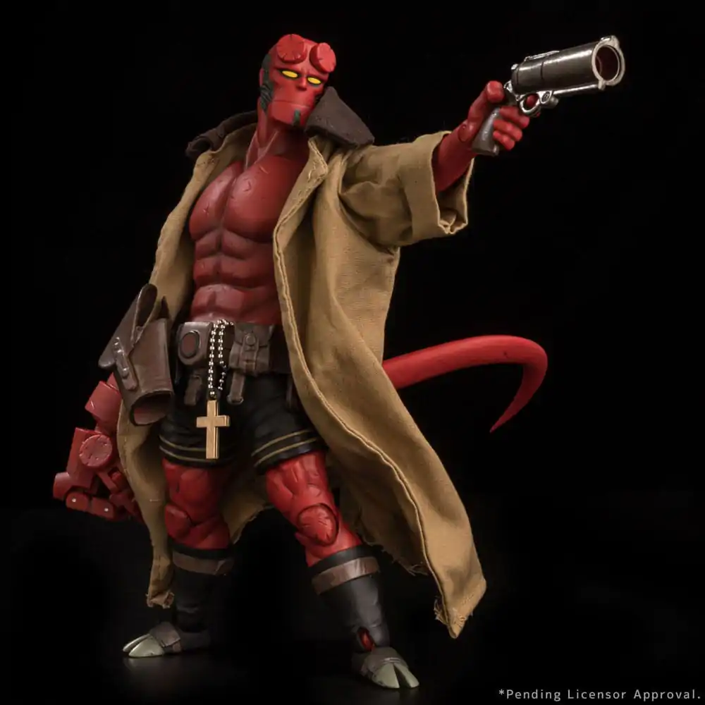Figurină Acțiune Hellboy 1/12 Hellboy Ediția Aniversară 30 de Ani 19 cm poza produsului