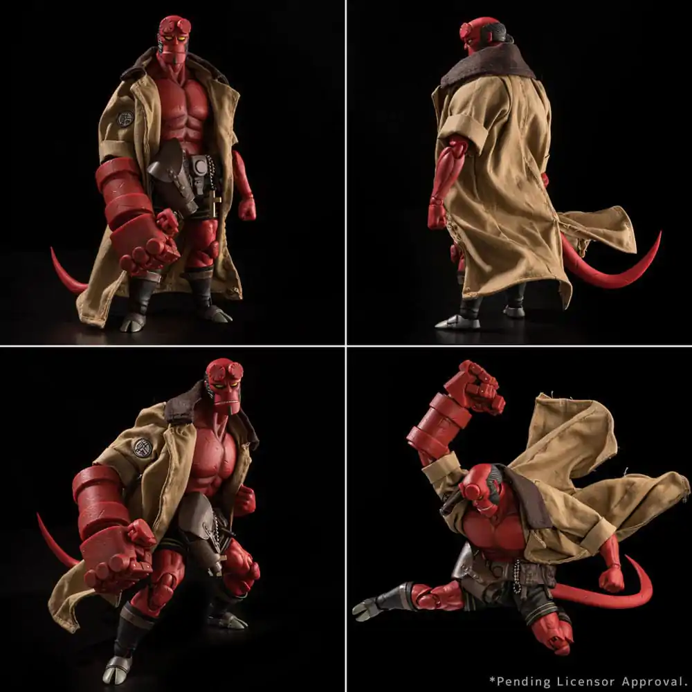 Figurină Acțiune Hellboy 1/12 Hellboy Ediția Aniversară 30 de Ani 19 cm poza produsului