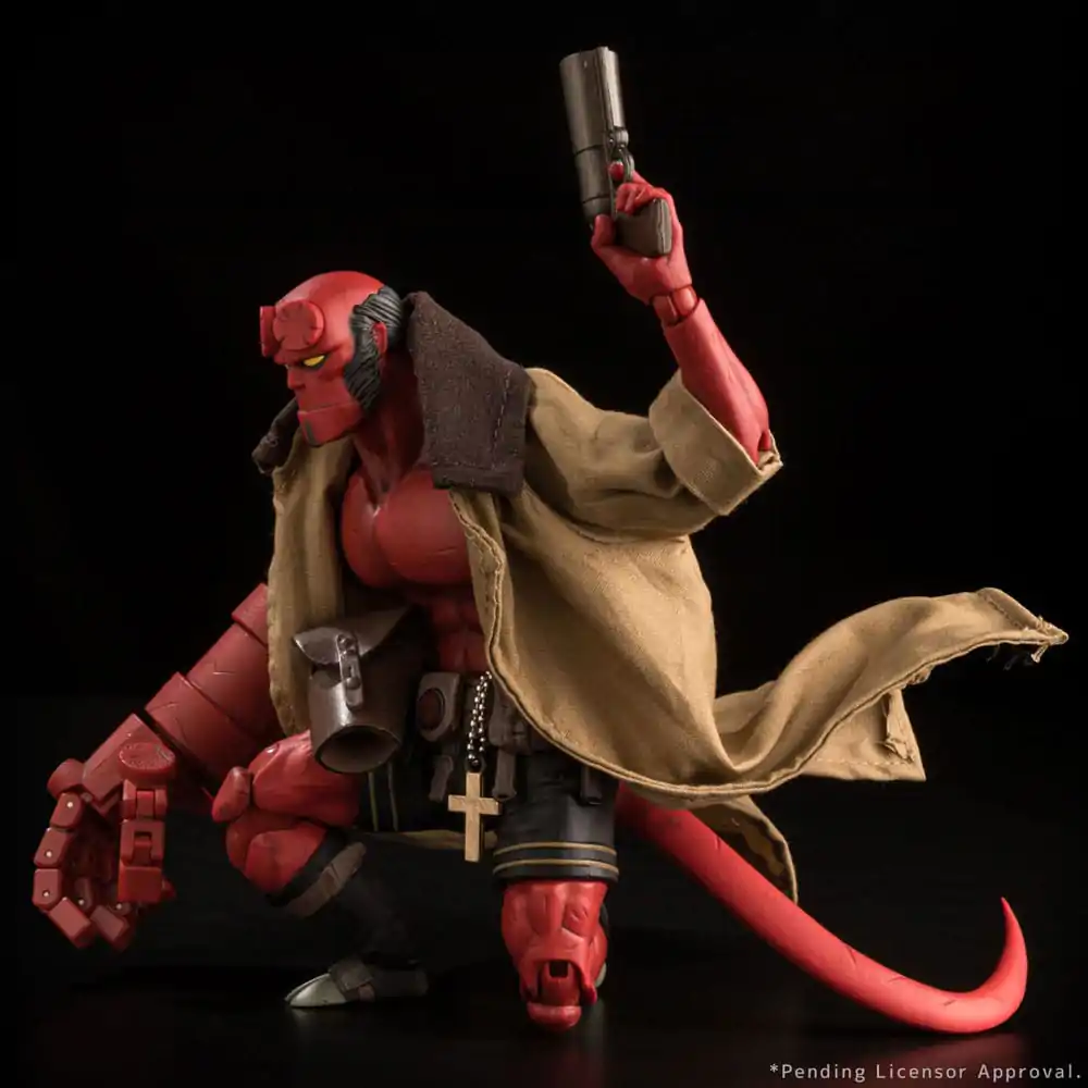 Figurină Acțiune Hellboy 1/12 Hellboy Ediția Aniversară 30 de Ani 19 cm poza produsului