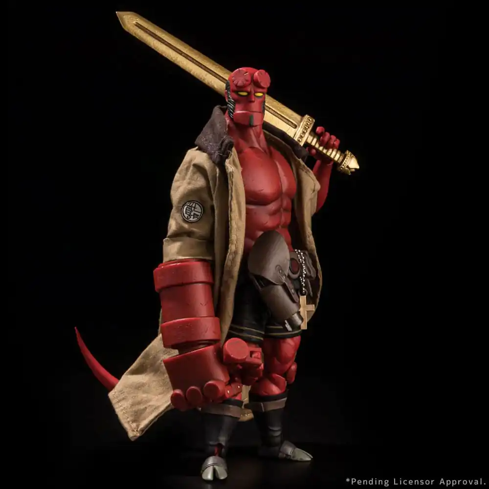 Figurină Acțiune Hellboy 1/12 Hellboy Ediția Aniversară 30 de Ani 19 cm poza produsului