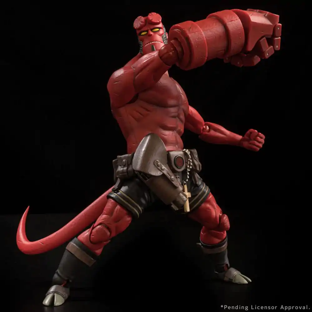 Figurină Acțiune Hellboy 1/12 Hellboy Ediția Aniversară 30 de Ani 19 cm poza produsului