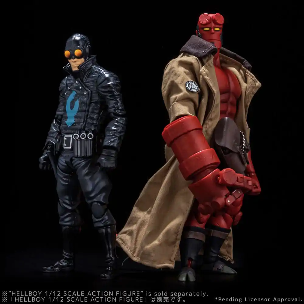 Figurină de acțiune Hellboy 1/12 Lobster Johnson 17 cm poza produsului