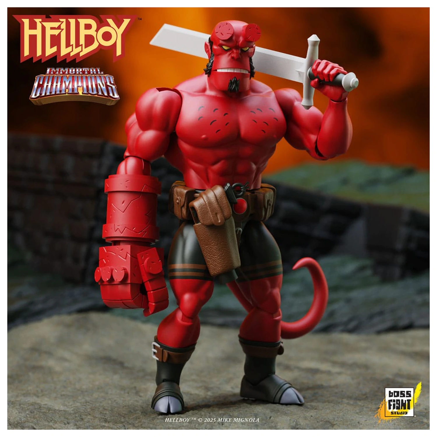 Figurina Hellboy Hellboy 14 cm poza produsului