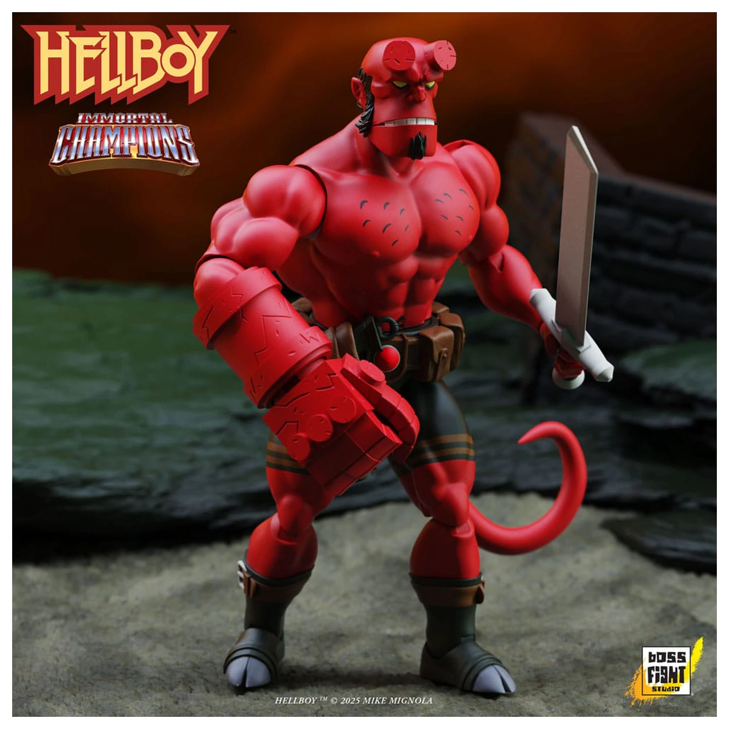 Figurina Hellboy Hellboy 14 cm poza produsului