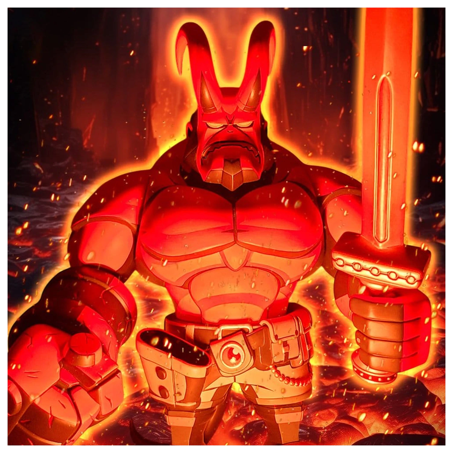 Hellboy Bulkyz Figura de vinil 29 cm poza produsului