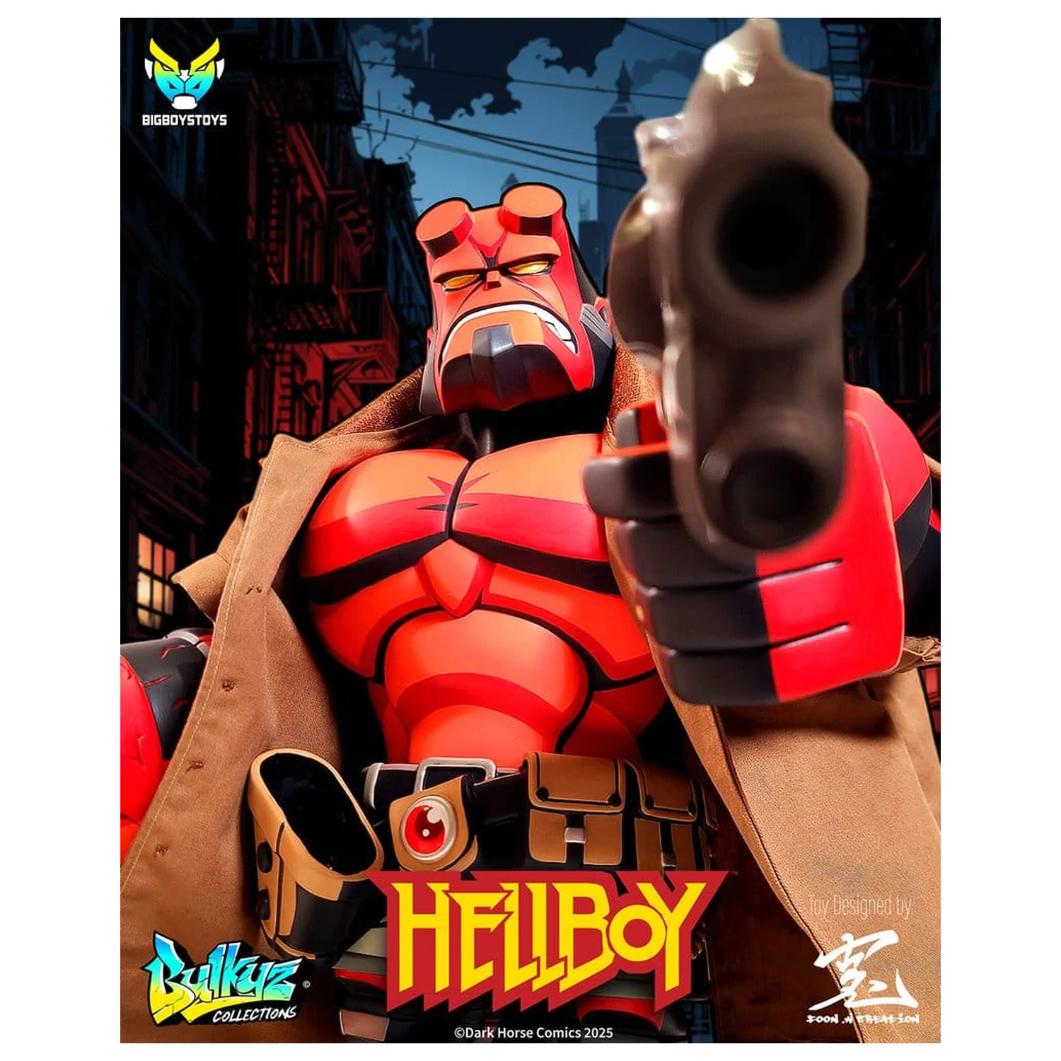 Hellboy Bulkyz Figura de vinil 29 cm poza produsului