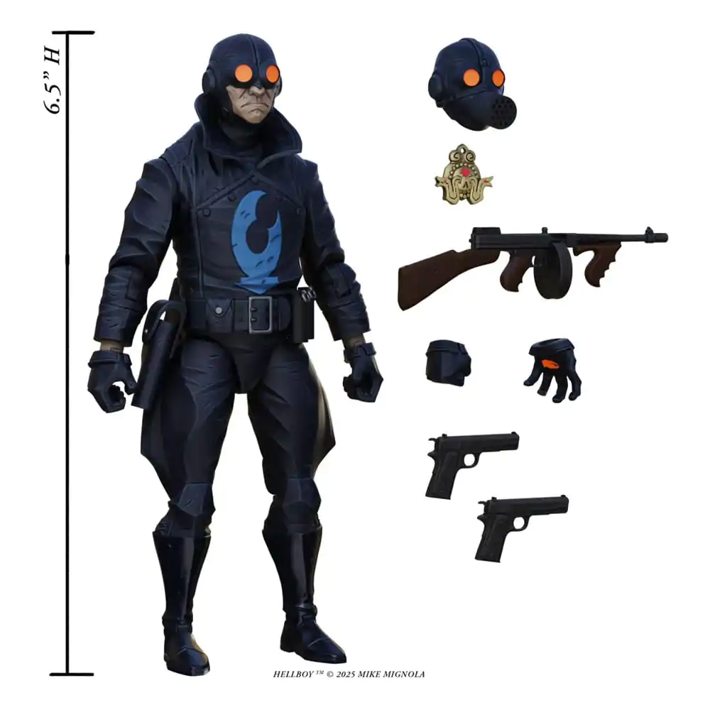 Figurina Hellboy Lobster Johnson (The Iron Prometheus) 17 cm poza produsului
