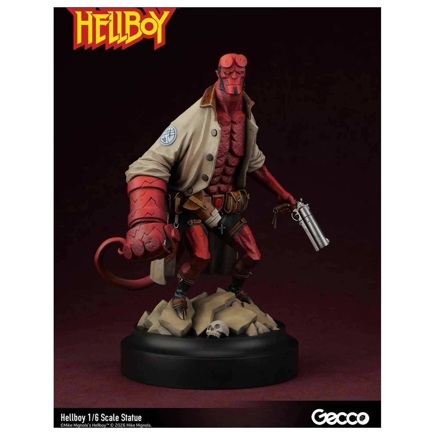Figurină Hellboy PVC 1/6 34 cm poza produsului