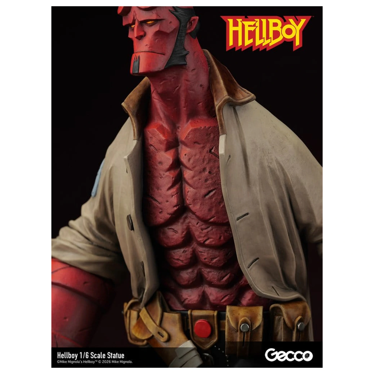 Figurină Hellboy PVC 1/6 34 cm poza produsului