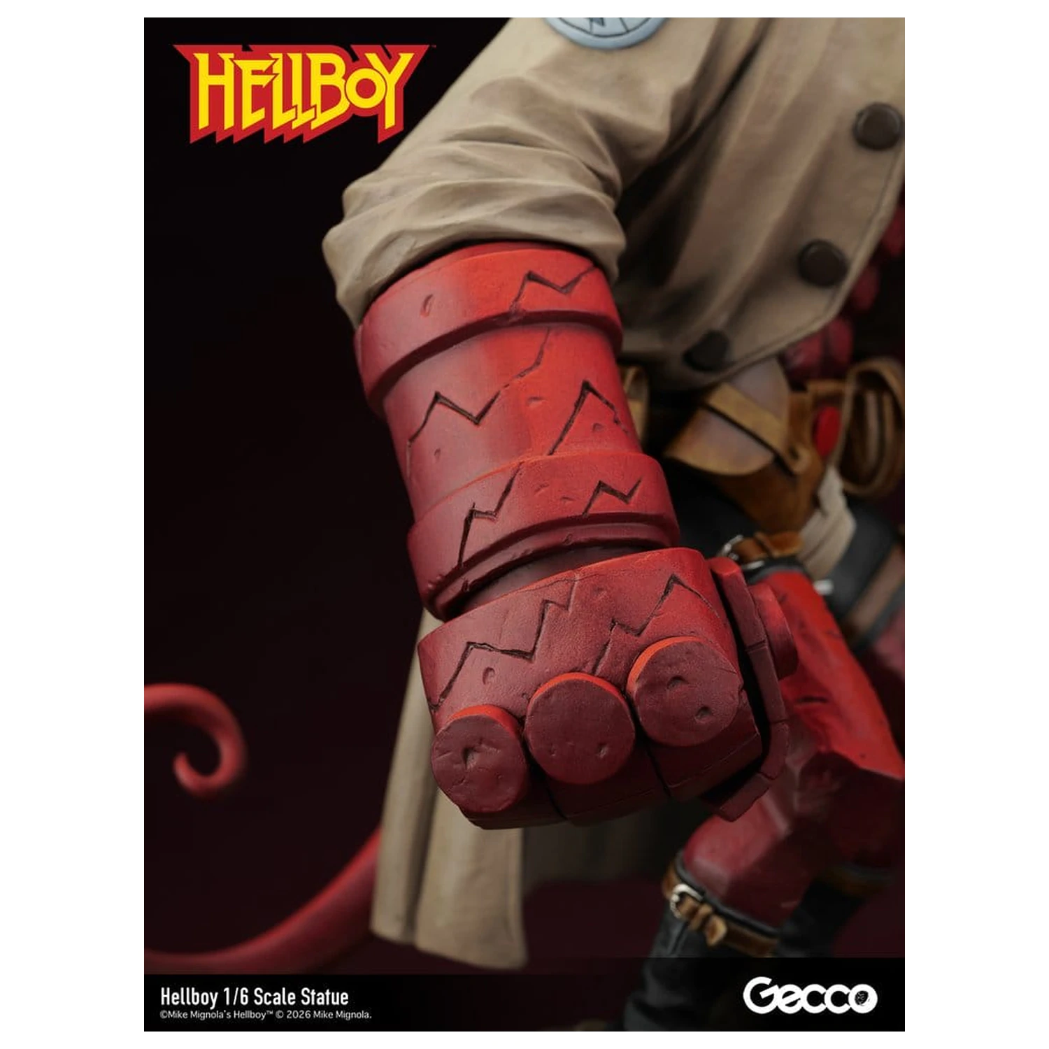 Figurină Hellboy PVC 1/6 34 cm poza produsului