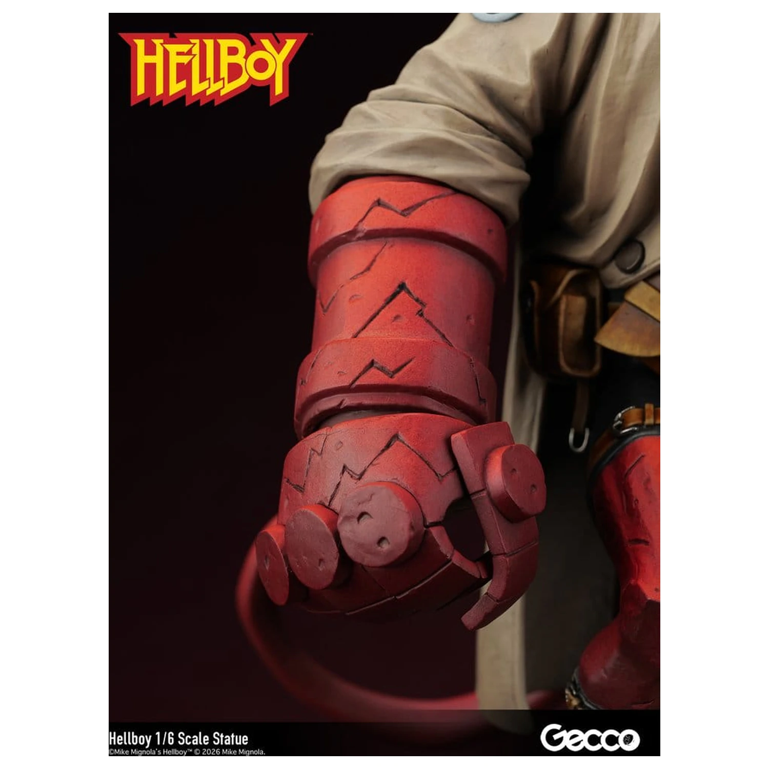Figurină Hellboy PVC 1/6 34 cm poza produsului
