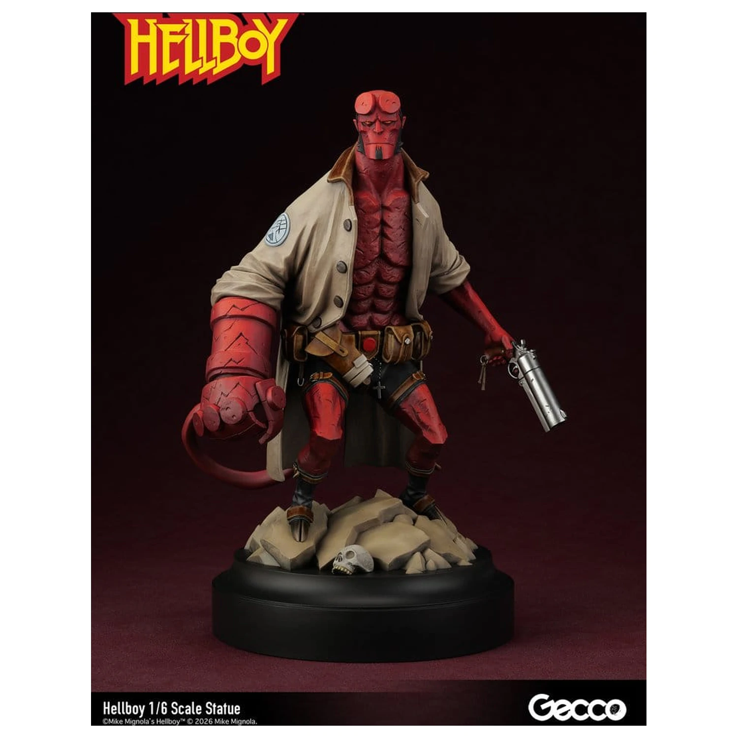Figurină Hellboy PVC 1/6 34 cm poza produsului