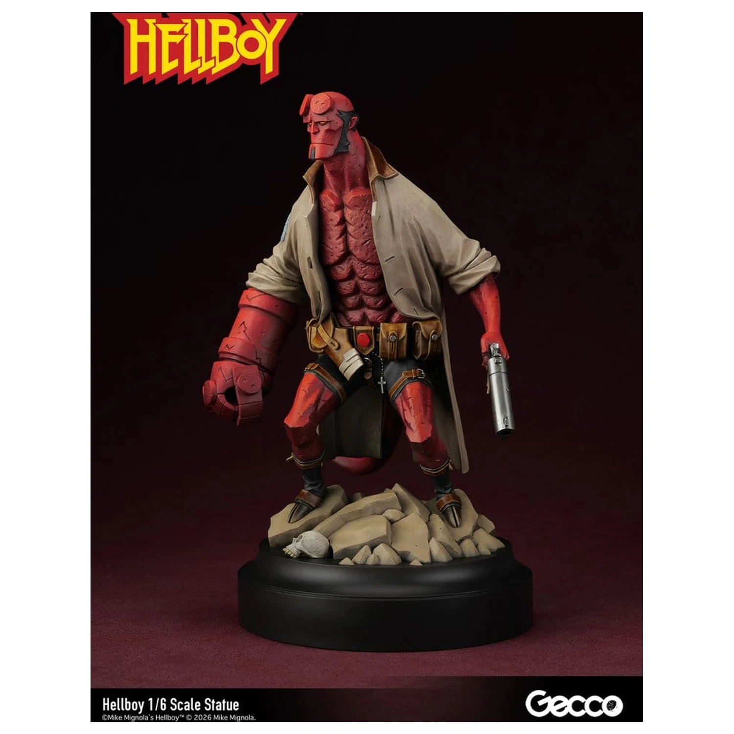 Figurină Hellboy PVC 1/6 34 cm poza produsului
