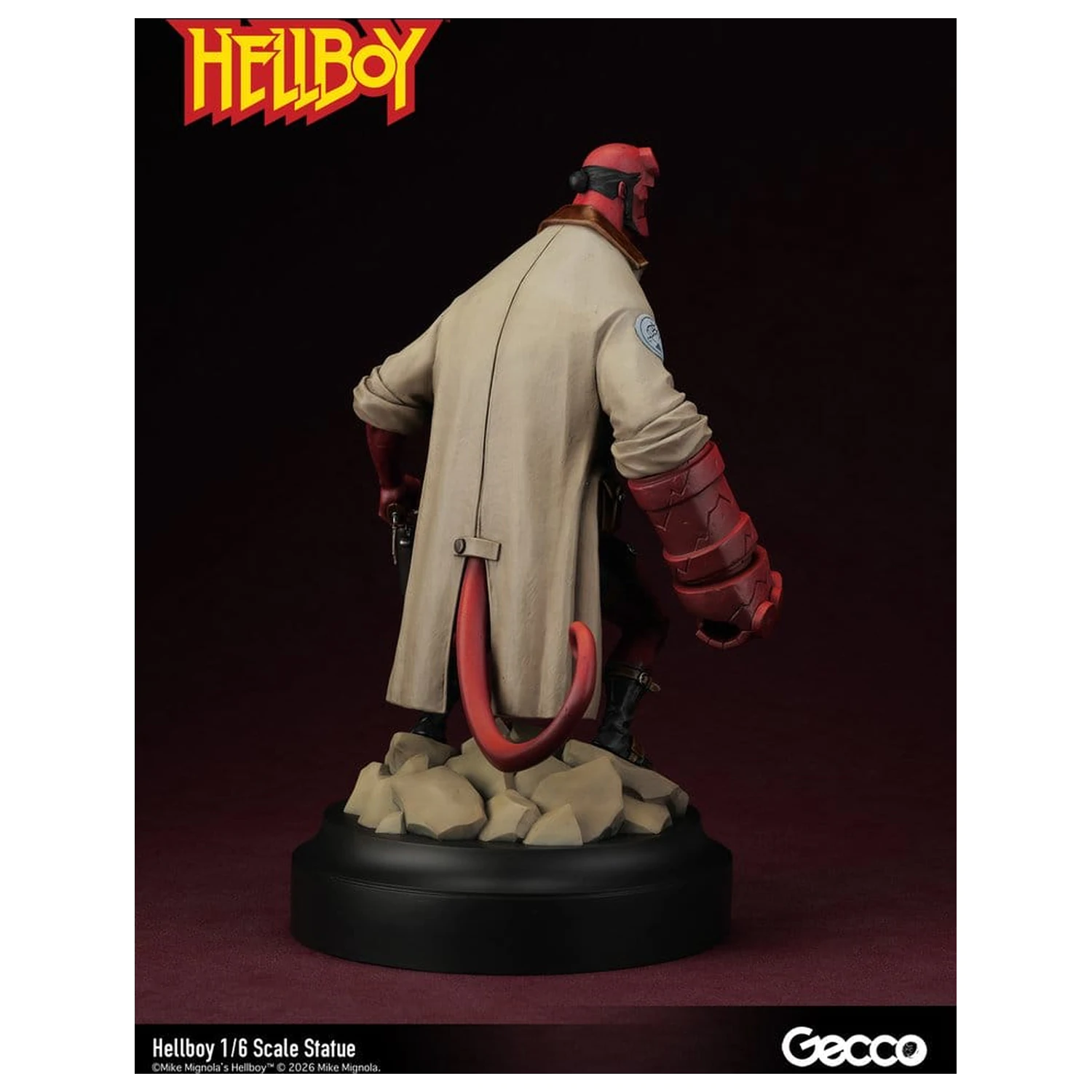 Figurină Hellboy PVC 1/6 34 cm poza produsului