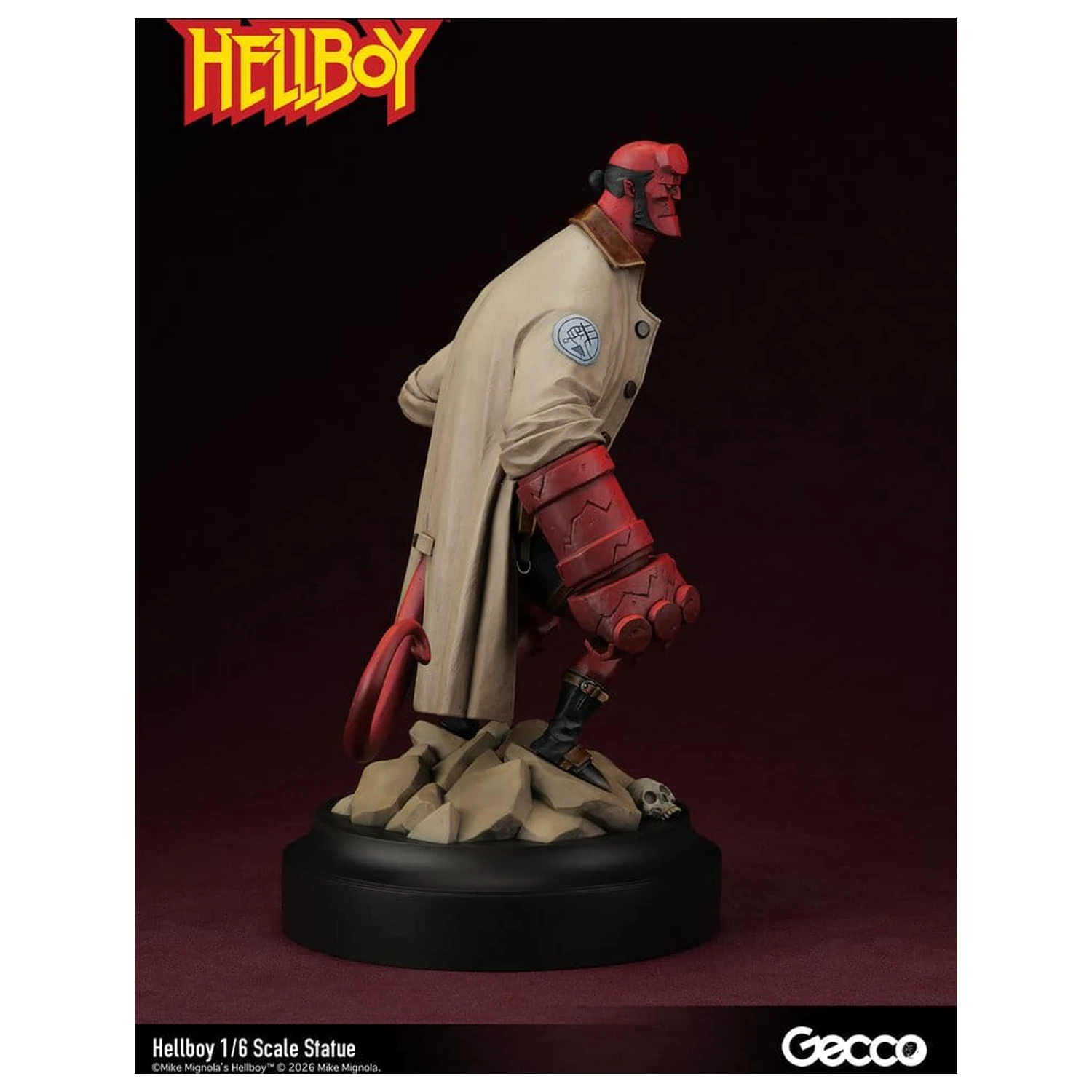Figurină Hellboy PVC 1/6 34 cm poza produsului