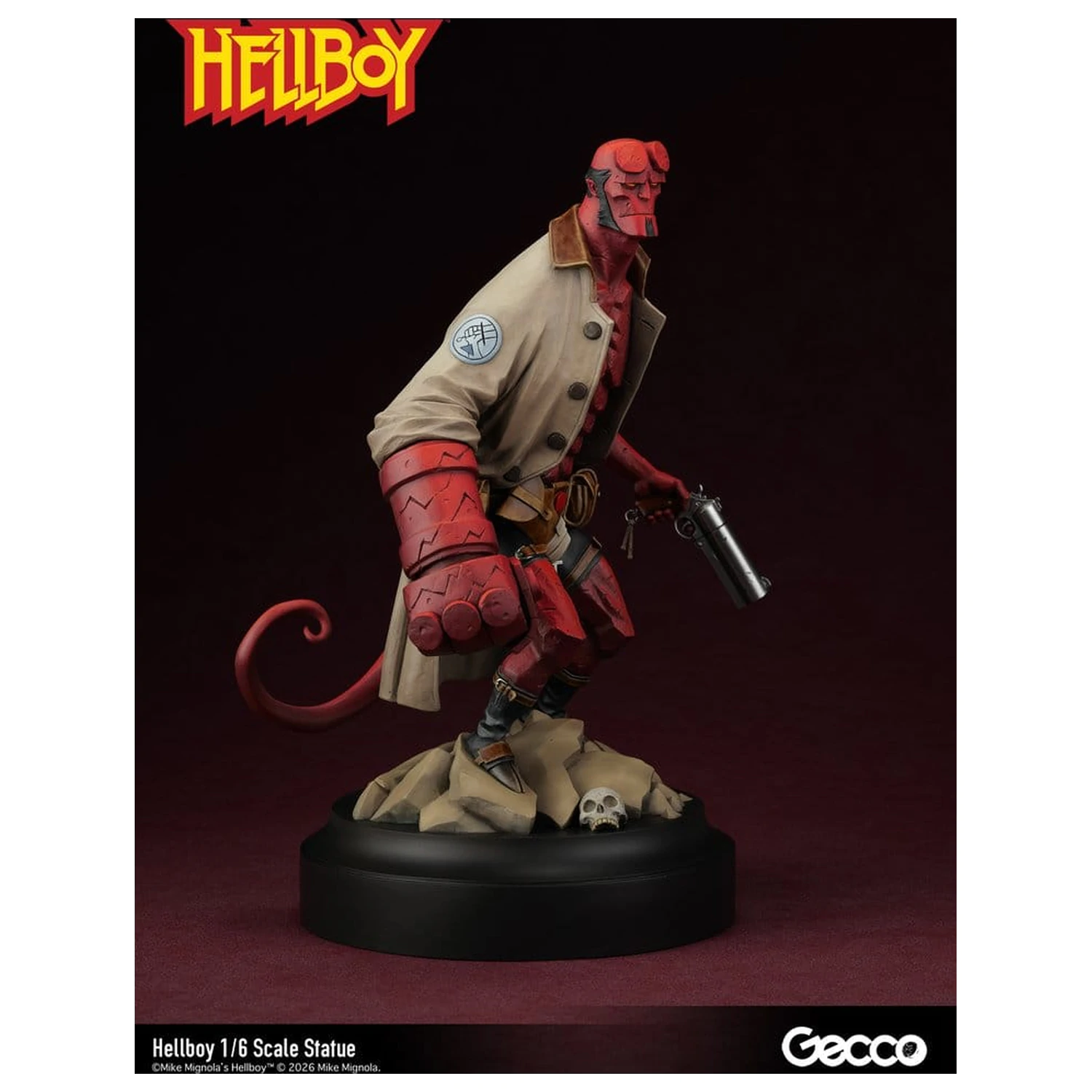Figurină Hellboy PVC 1/6 34 cm poza produsului