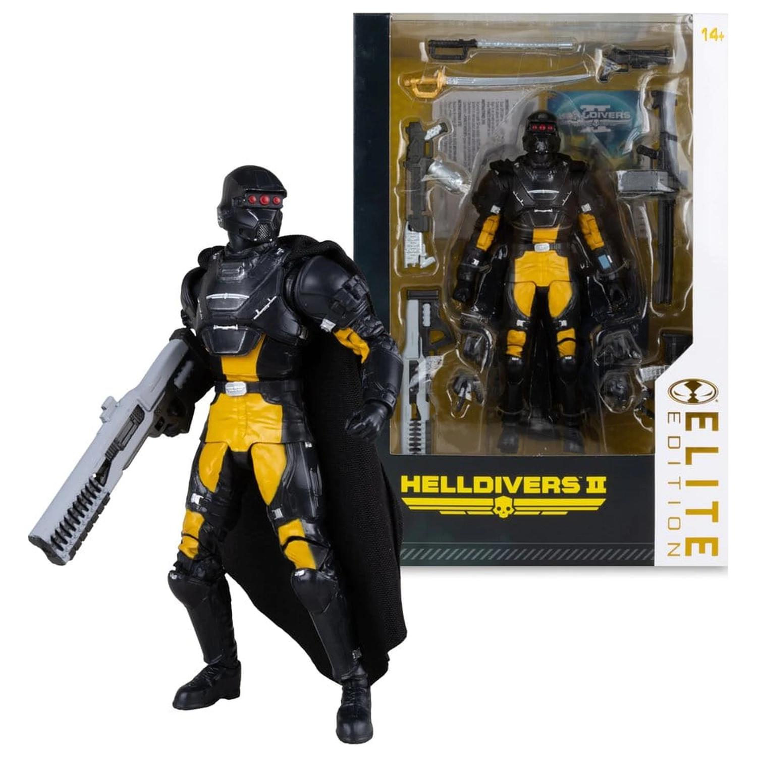 Helldivers 2 Elite Edition Figurina de actiune SA-04 Combat Technician 18 cm poza produsului