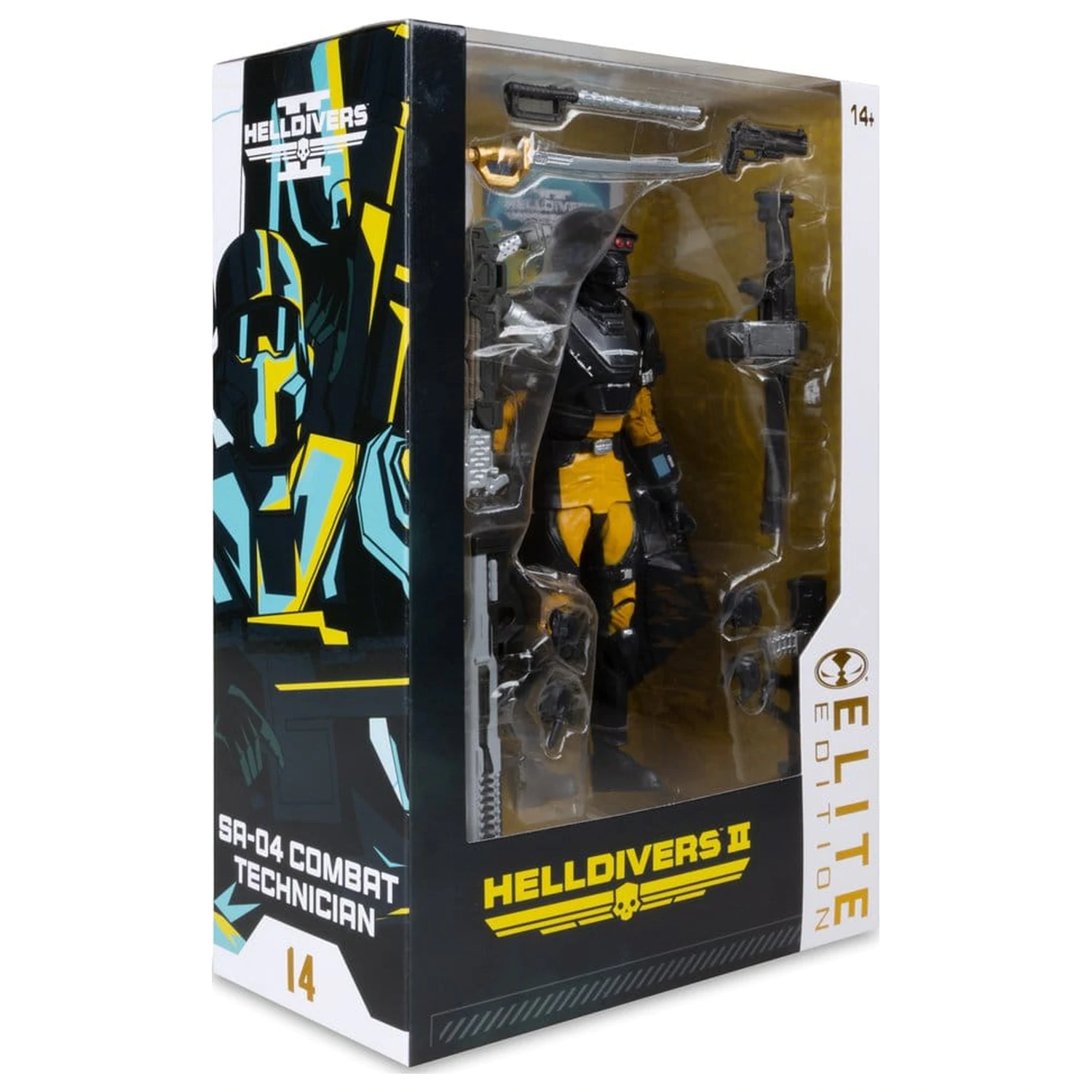 Helldivers 2 Elite Edition Figurina de actiune SA-04 Combat Technician 18 cm poza produsului