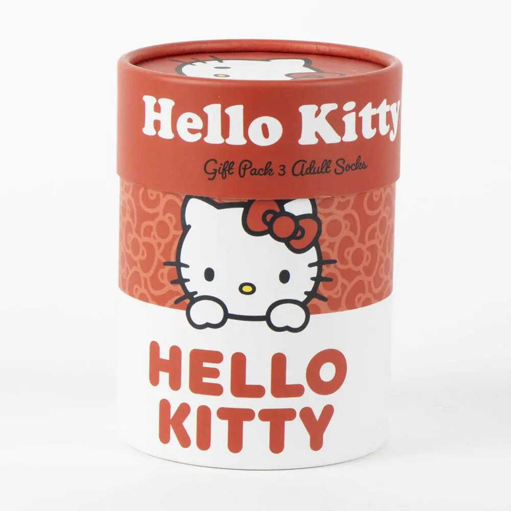 Hello Kitty set 3 perechi șosete adult poza produsului