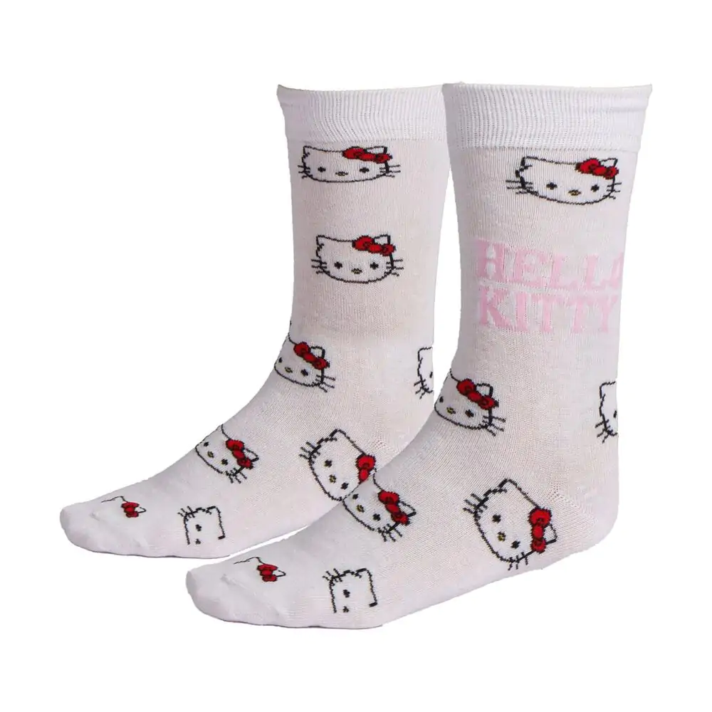 Hello Kitty set 3 perechi șosete adult poza produsului