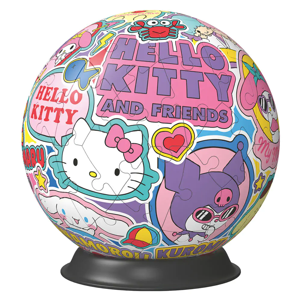 Hello Kitty 3D puzzle 72 piese poza produsului