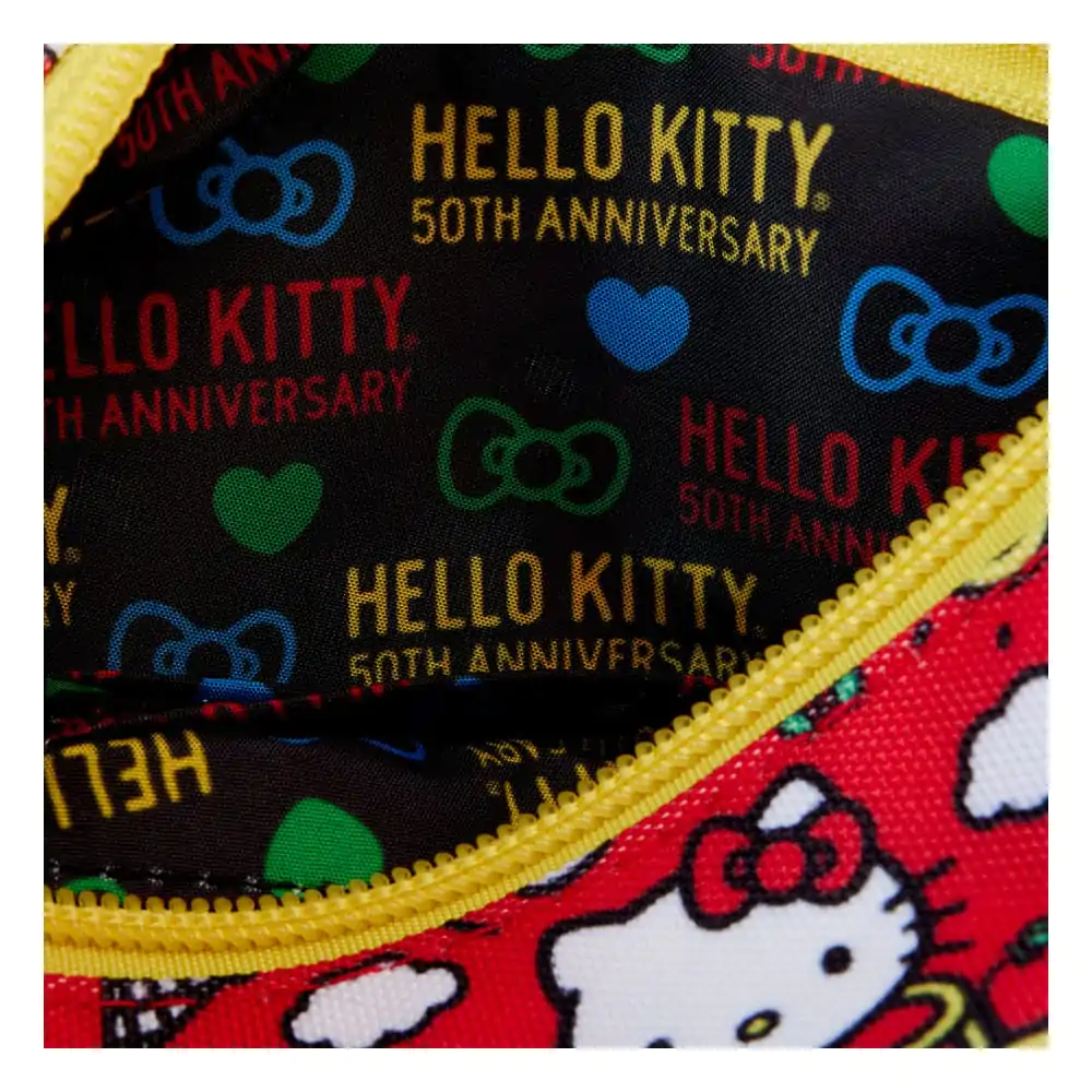 Hello Kitty by Loungefly Portmoneu/Geantă cosmetică 50th Anniversary AOP poza produsului