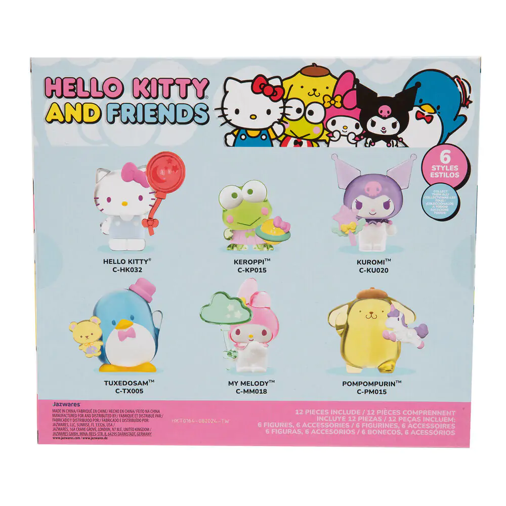 Hello Kitty pachet 6 figurine 5cm poza produsului