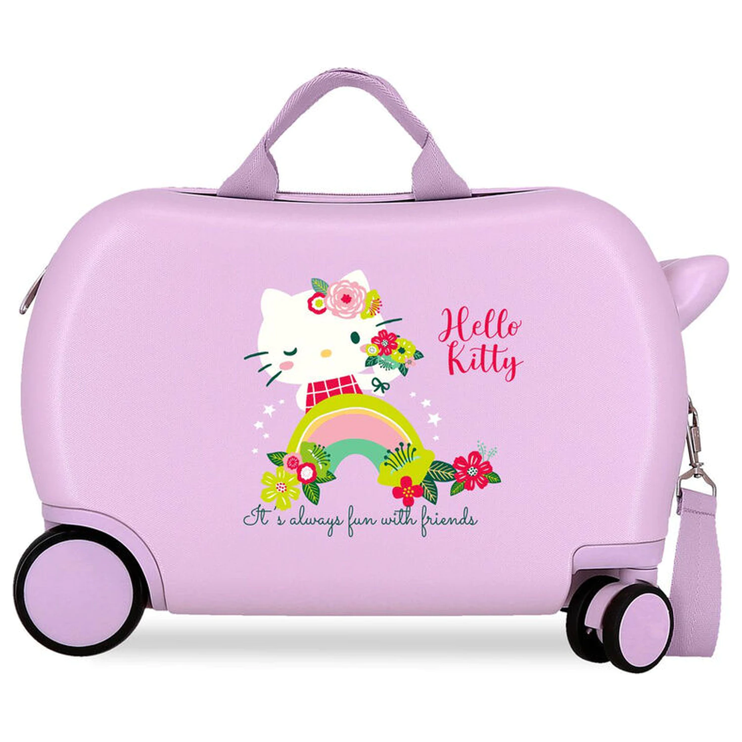 Hello Kitty Always Fun With Friends troler ABS valiza 45cm poza produsului