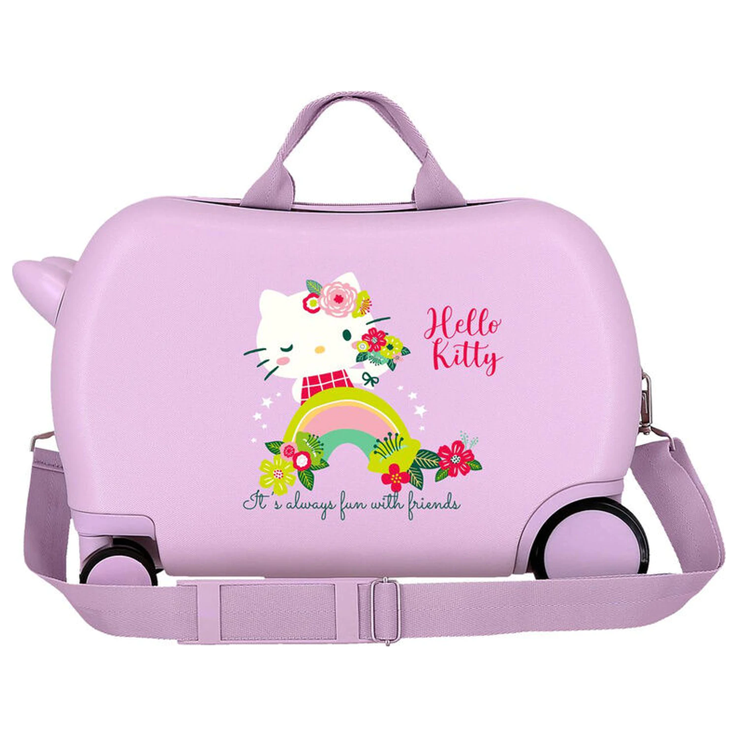 Hello Kitty Always Fun With Friends troler ABS valiza 45cm poza produsului