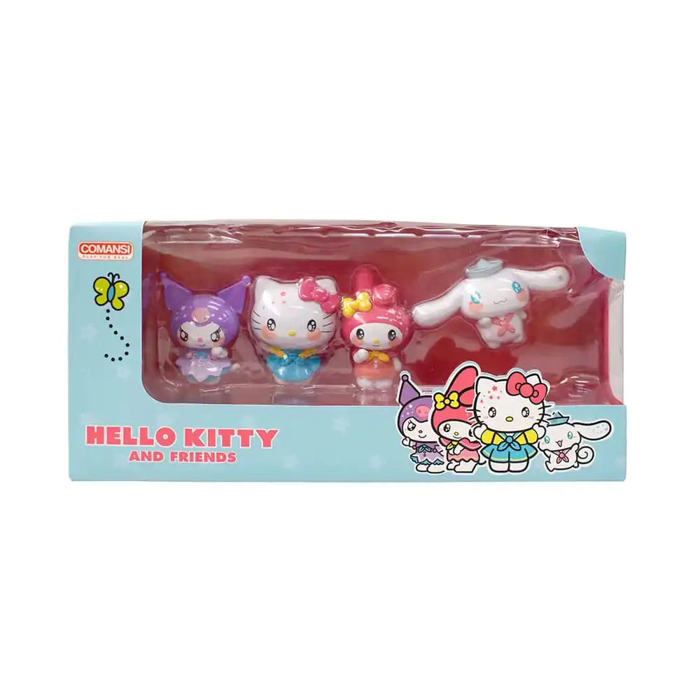 Hello Kitty and Friend Cutie Cadou Set Mini Figurine Hello Kitty poza produsului