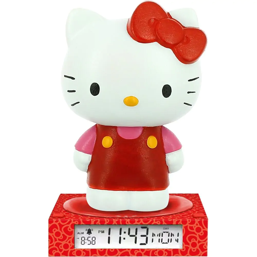 Hello Kitty and Friends lampă 3D cu ceas deșteptător poza produsului