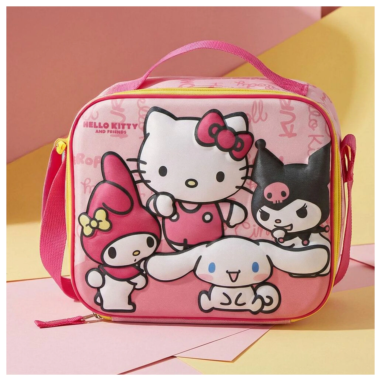 Hello Kitty and Friends geanta de pranz 3D poza produsului