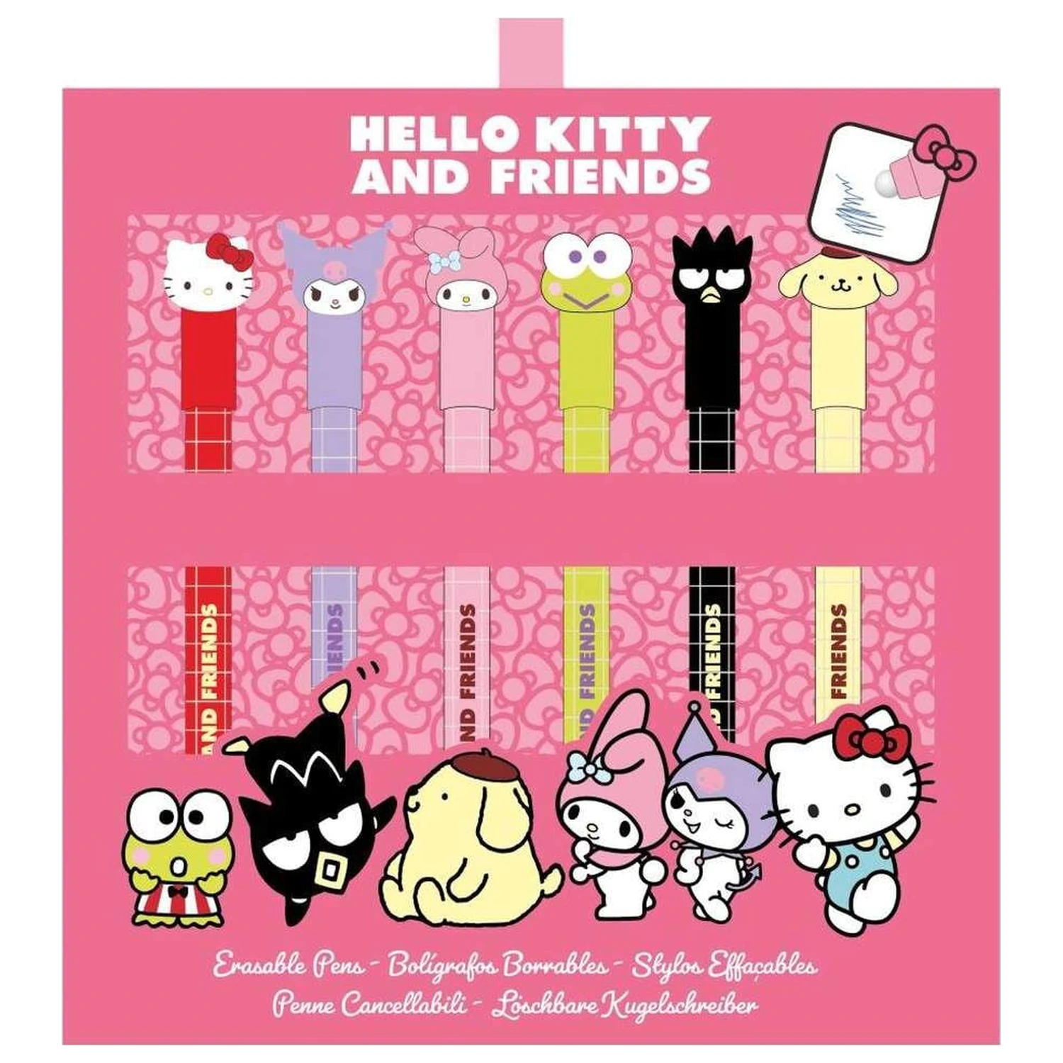 Set 6 pixuri Hello Kitty and Friends poza produsului