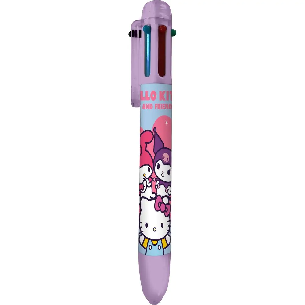 Hello Kitty and Friends Pen 6 culori poza produsului