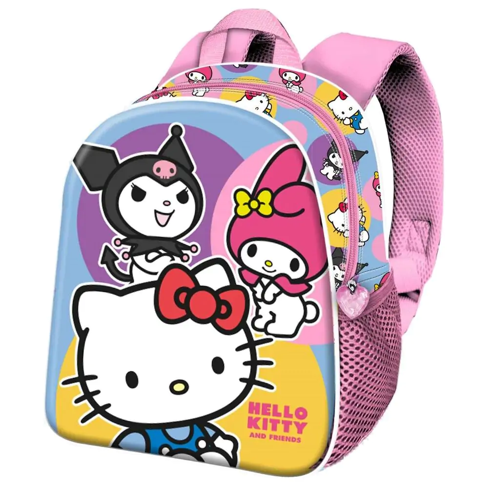 Hello Kitty and Friends Rucsac 3D Vesel 30cm poza produsului
