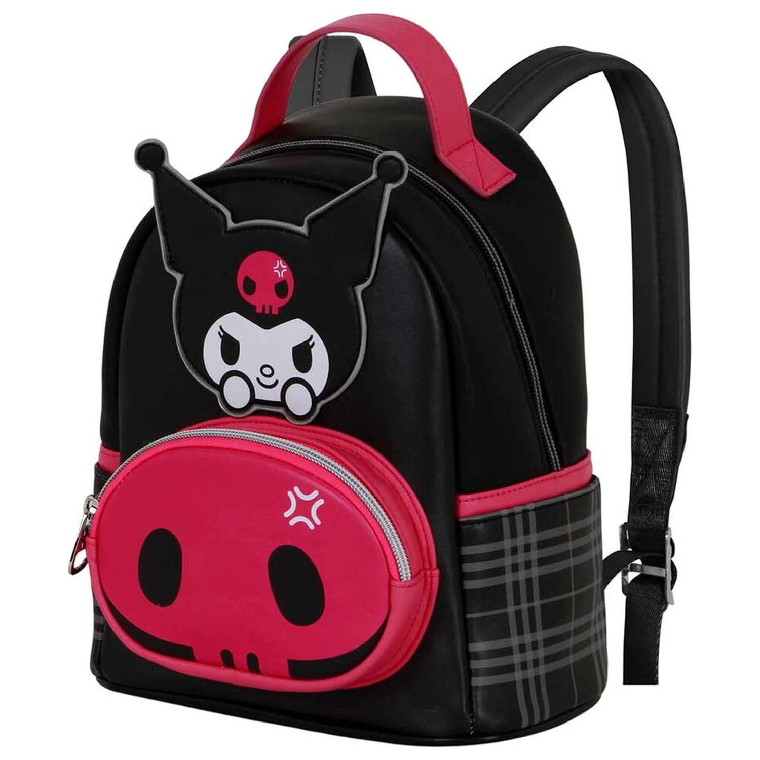 Hello Kitty and Friends Kuromi Skull rucsac 25cm poza produsului