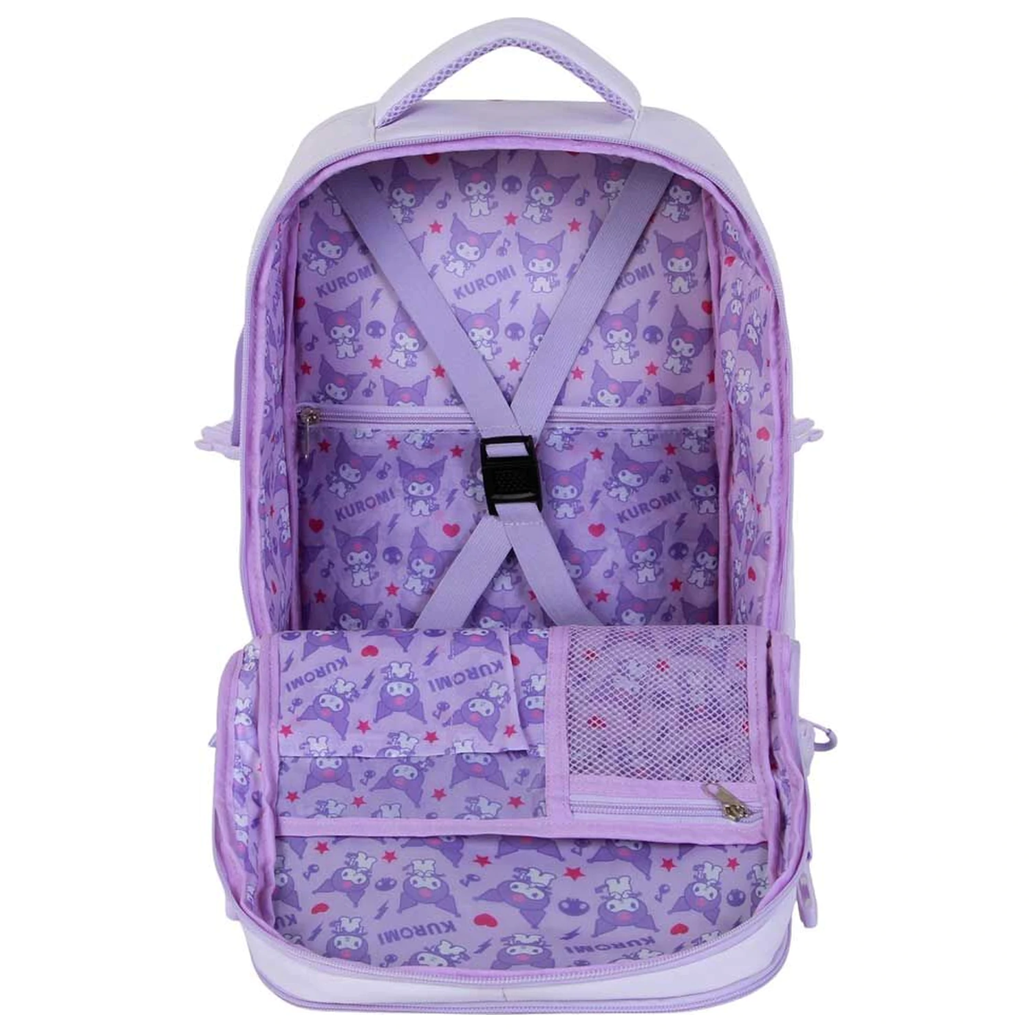 Hello Kitty and Friends Kuromi rucsac Varsity 40cm poza produsului