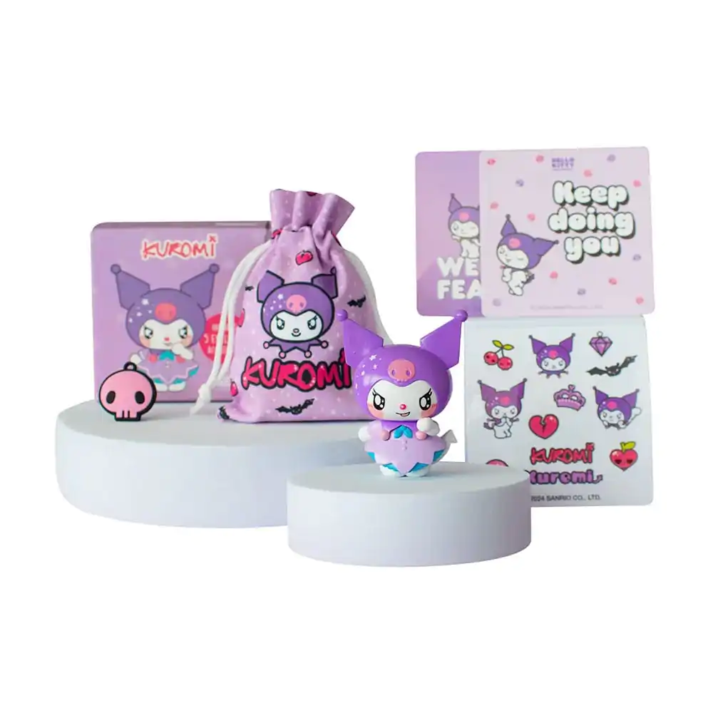 Hello Kitty and Friends Figurina mini Kuromi 6 cm poza produsului