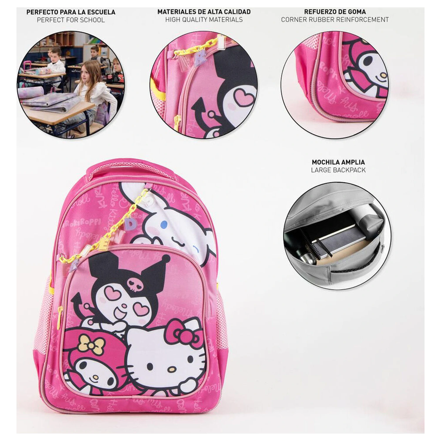 Hello Kitty and Friends rucsac adaptabil 42cm poza produsului