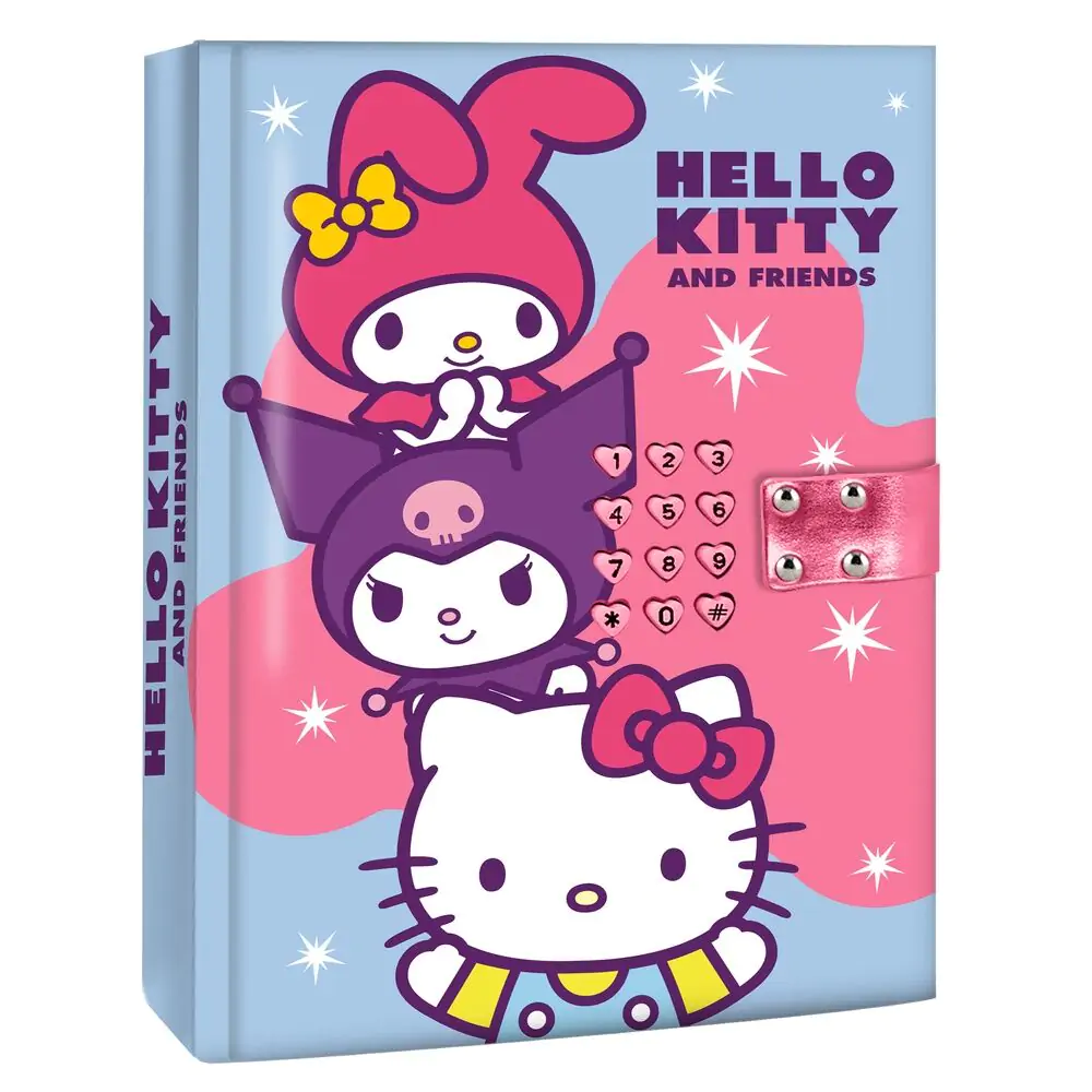 Hello Kitty and Friends Secret jurnal electronic cu sunete poza produsului