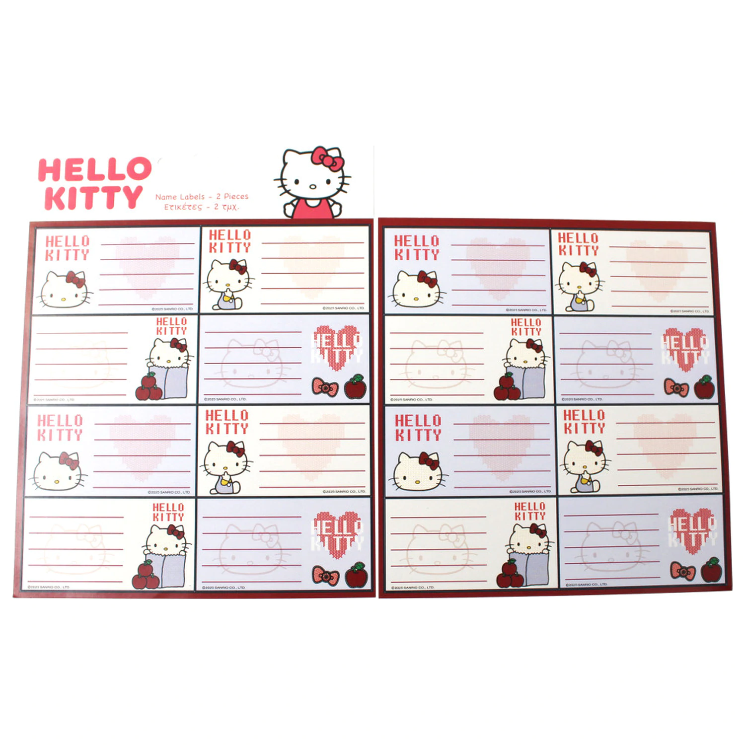 Hello Kitty Apple eticheta autocolanta notebook 16 bucati poza produsului