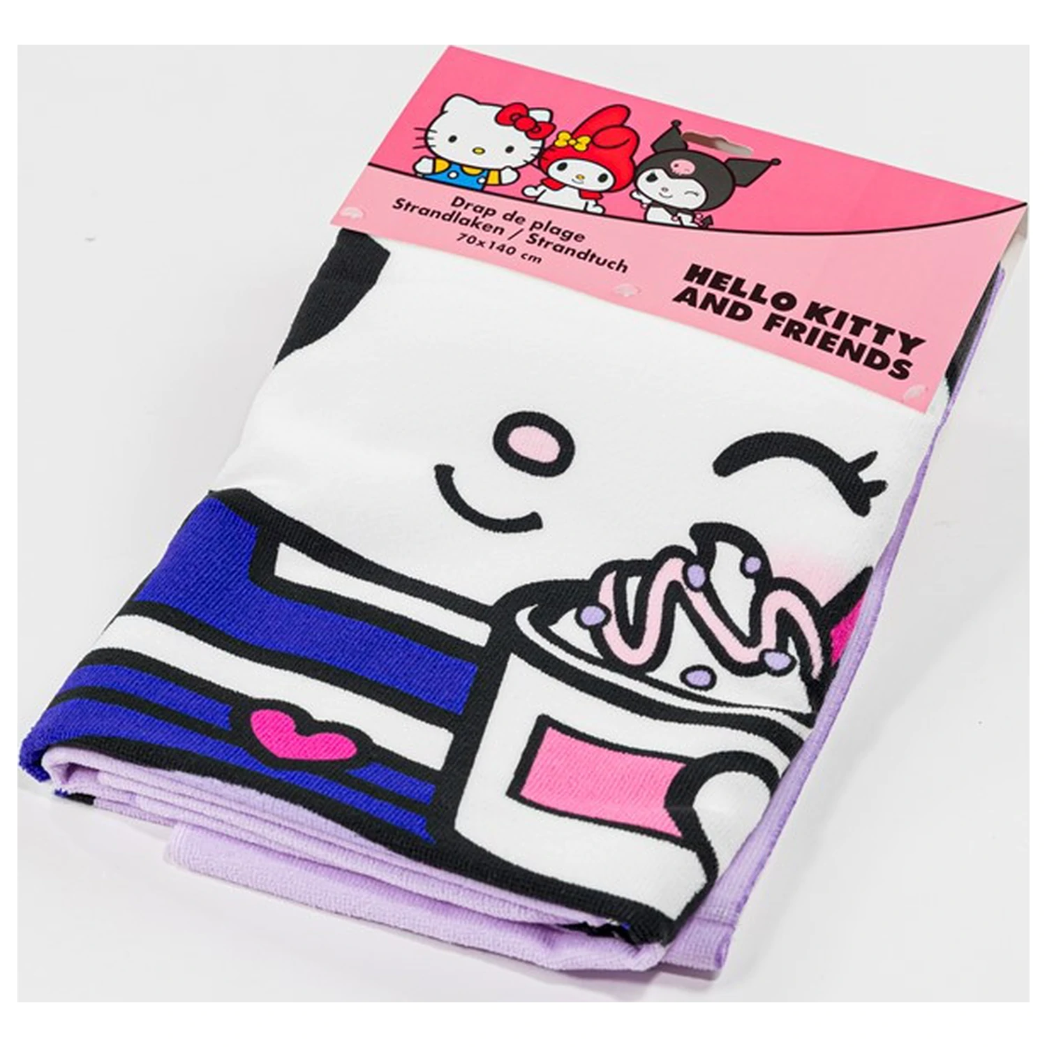 Hello Kitty Best Friend Prosop 70x140cm poza produsului