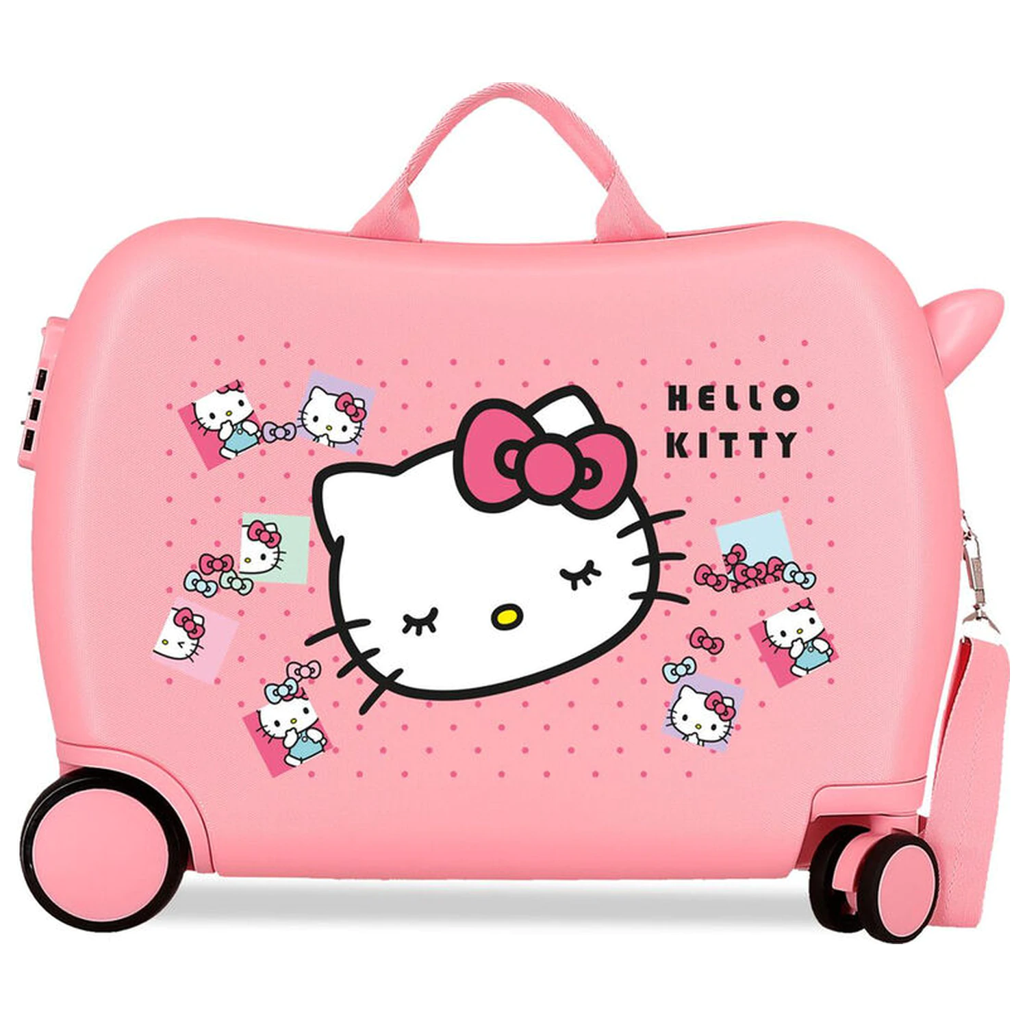 Hello Kitty Bows troler ABS valiza 50cm poza produsului