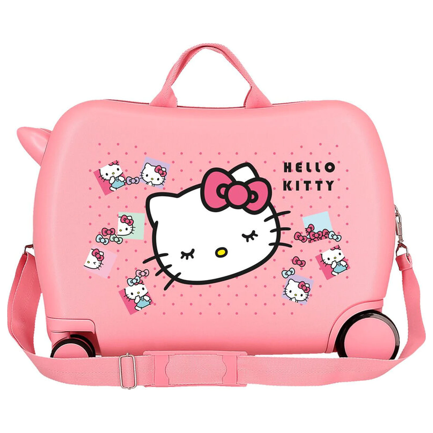 Hello Kitty Bows troler ABS valiza 50cm poza produsului