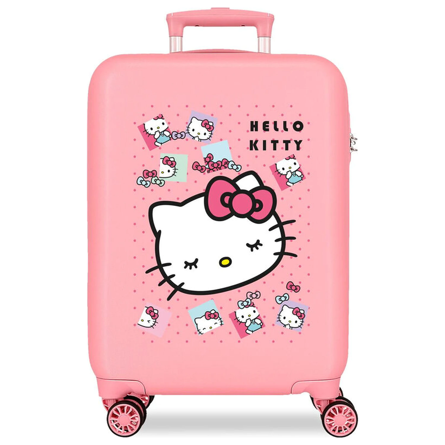 Hello Kitty Bows ABS troller valiza 55cm poza produsului