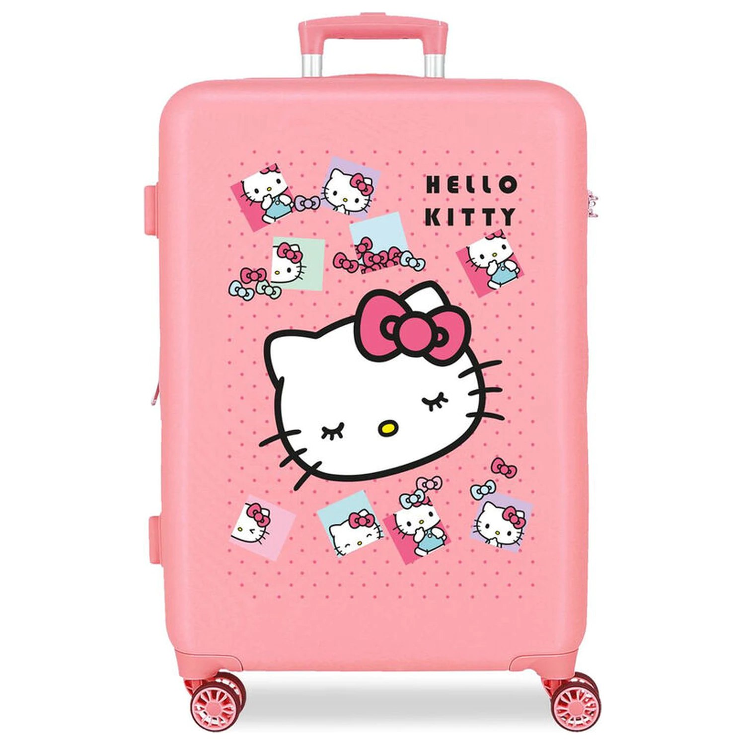 Hello Kitty Bows ABS troller valiza 65cm poza produsului