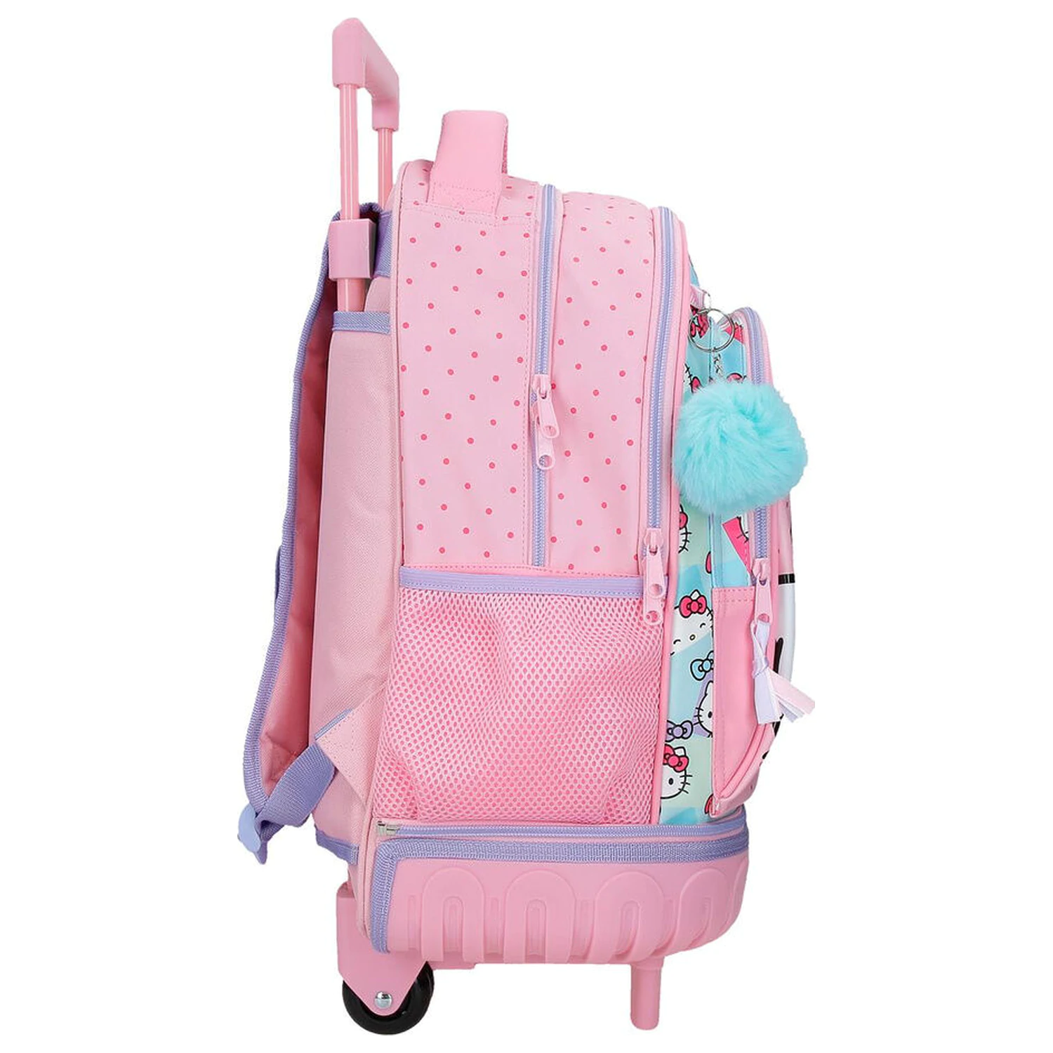 Hello Kitty Bows trolley compact extractabil 43cm poza produsului