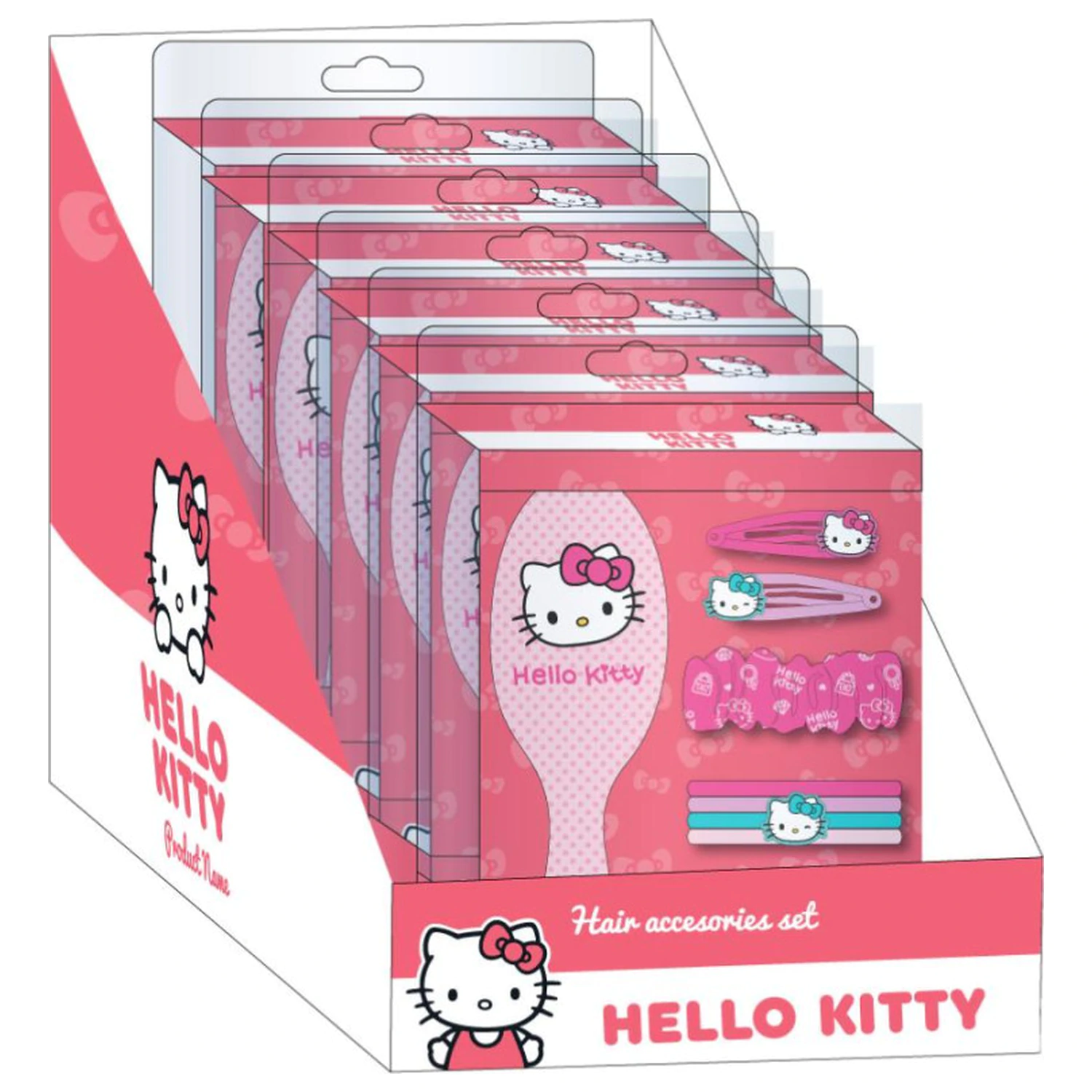 Hello Kitty Bows Set de accesorii pentru păr poza produsului