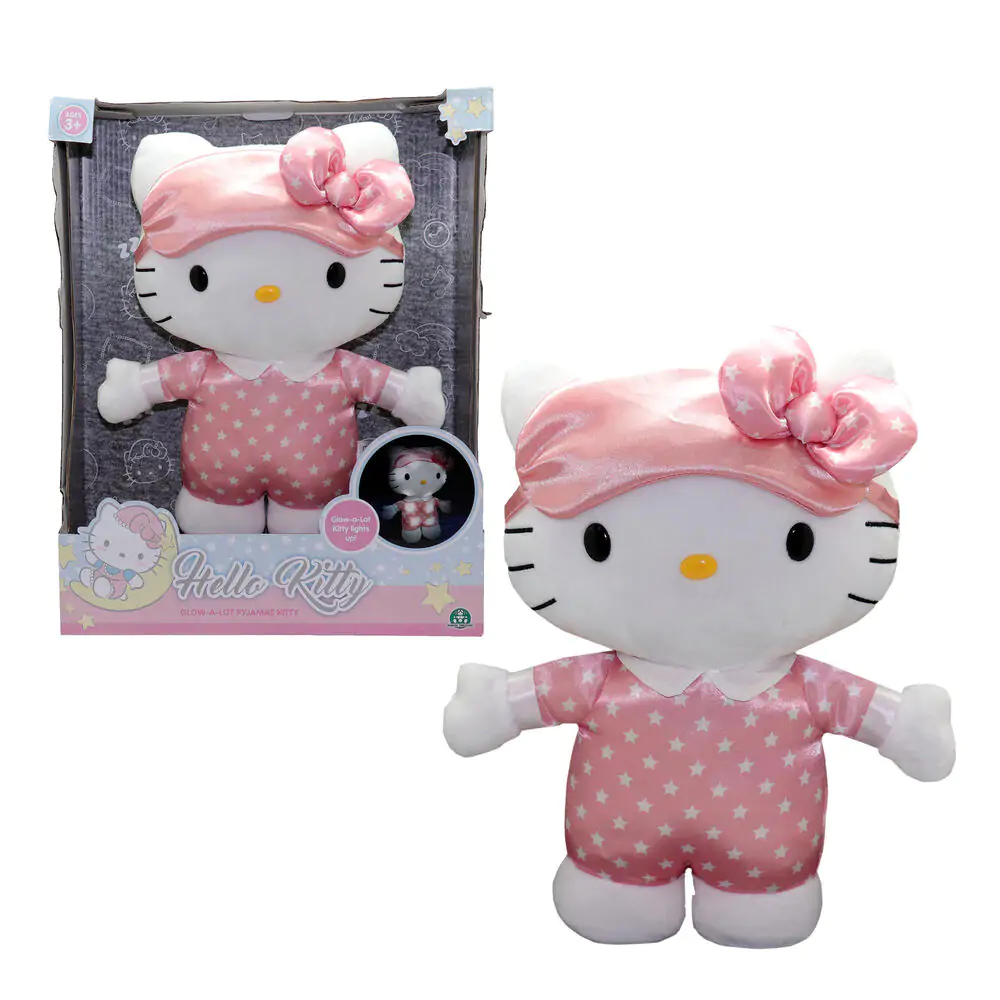 Hello Kitty Bright jucărie de pluș pentru culcare 35cm poza produsului