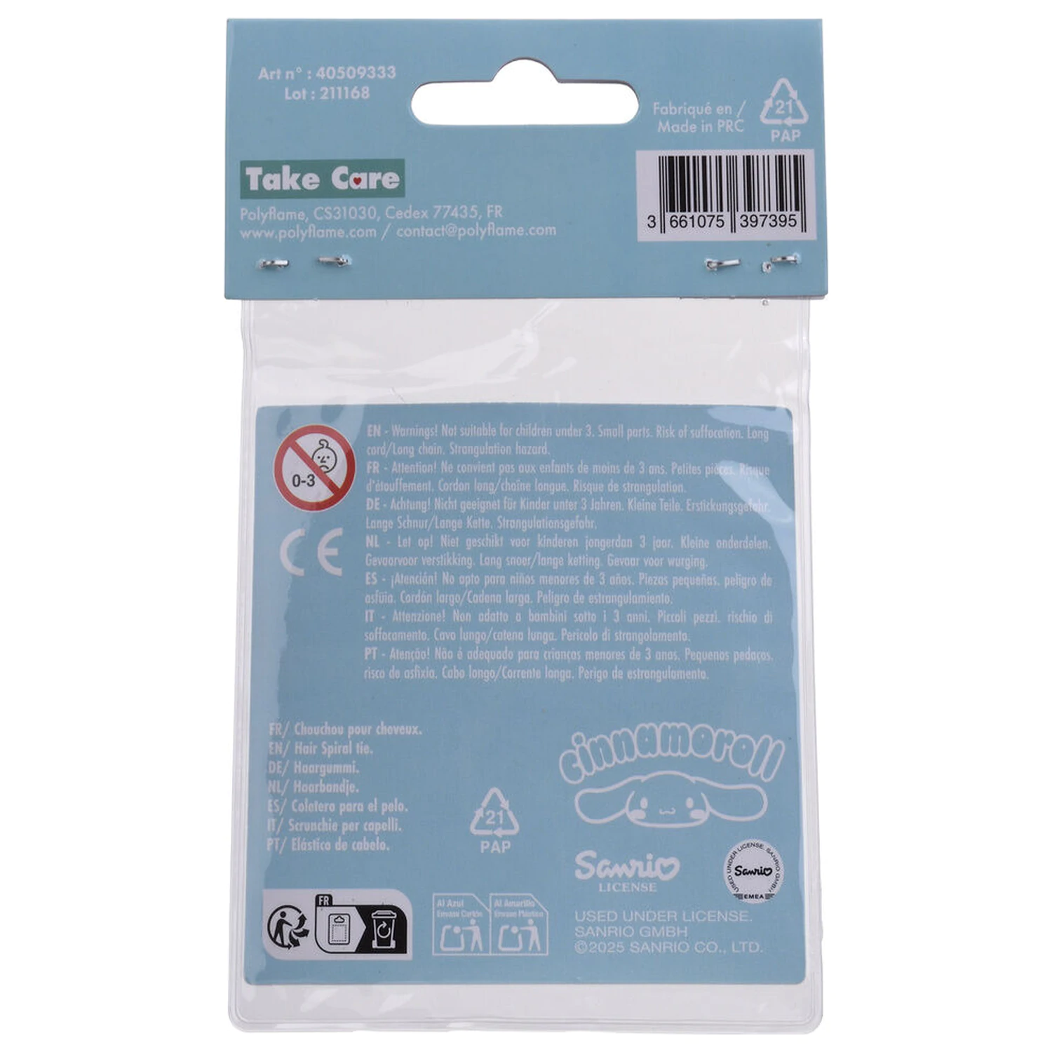 Hello Kitty Cinnamoroll pack 2 elastice de par poza produsului